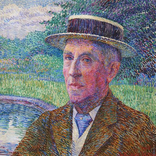 Jo Koster, men's portrait, 1916 by Atelier Liesjes