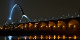Bridge Nijmegen by Wil Teunissen