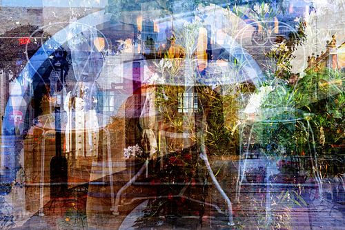 Belebte Einkaufsstraße