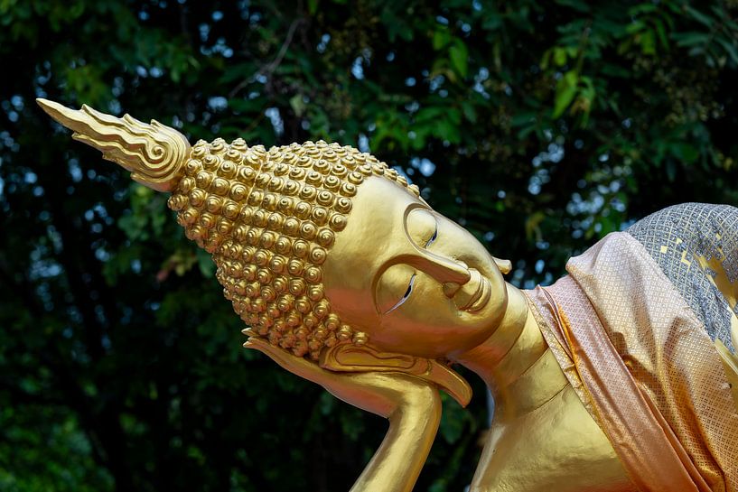 De Liggende Boeddha: Rust en Verlichting in Jomtien van Franklin Driessen