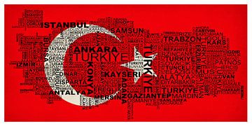 Carte de la Turquie sur Stef van Campen