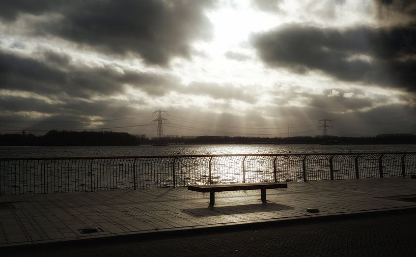 Uitzicht over het Weerwater. von Hans Heemsbergen