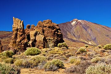 Roques de García avec Teide à Ténérife sur Anja B. Schäfer