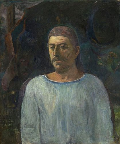 Selbstbildnis (bei Golgatha), Paul Gauguin