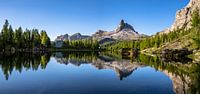 Lago di Federa in den Dolomiten von Achim Thomae Miniaturansicht