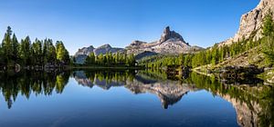 Lago di Federa in den Dolomiten