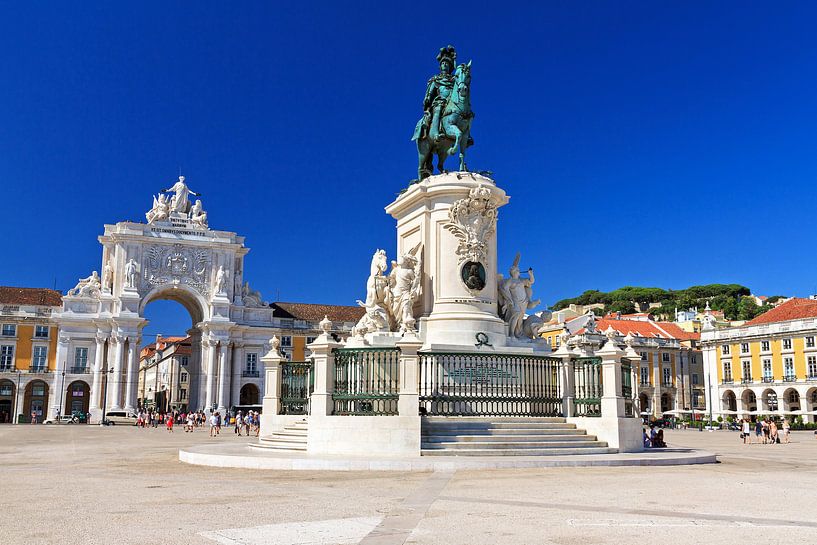 Praça do Comércio Lissabon von Dennis van de Water