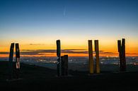 De slakkenberg van Haniel met Comet Neowise van Marcel Rieck thumbnail