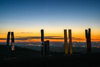 De slakkenberg van Haniel met Comet Neowise