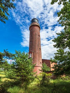 Le phare Darßer Ort sur le fleuve Fischland-Darß sur Rico Ködder