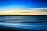 Vibrant Hues of Blue and Yellow - Coastal Abstract by Joseph S Giacalone Photography thumbnail
