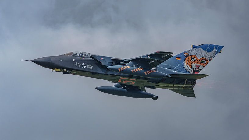 German Panavia Tornado ECR in Tigermeet livery. by Jaap van den Berg