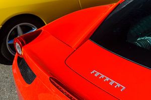 Ferrari 458 Italia Sportwagen Heckpartie