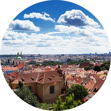 Praag (39megapixel panorama) van Thomas van der Willik