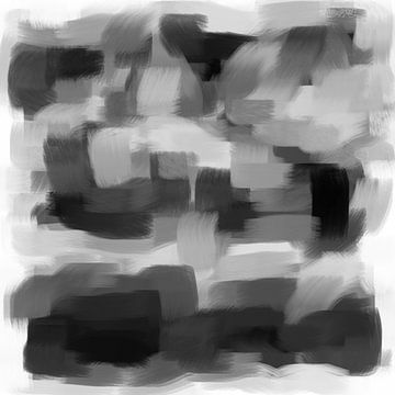 Abstract brushstrokes III by Maurice Dawson