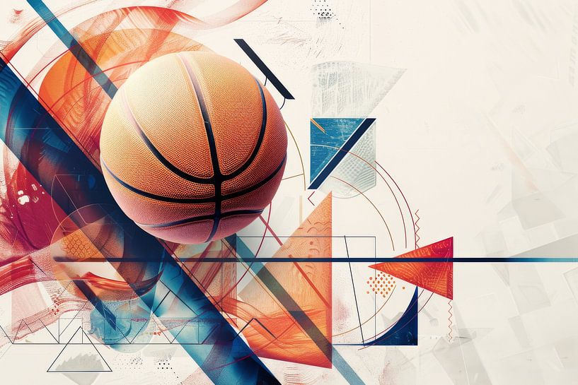 Basketball by Poster Art Shop