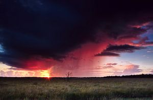 Onweer en zonsondergang von Olha Rohulya
