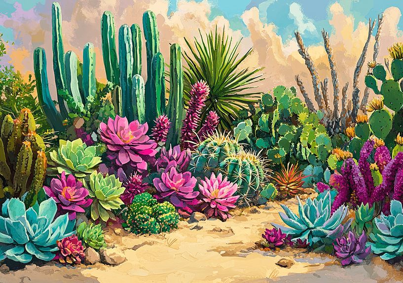 Cacti by Harry Herman