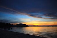Sunset in Thailand.