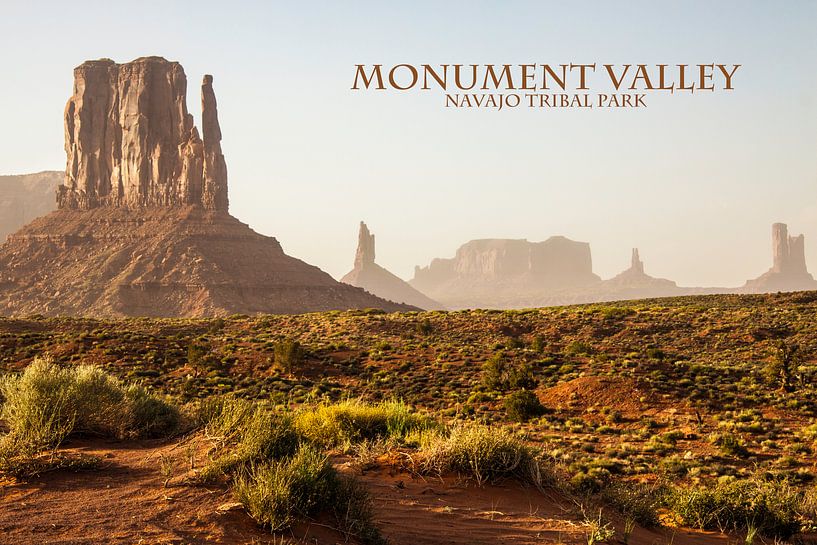 Monument Valley van Stefan Verheij