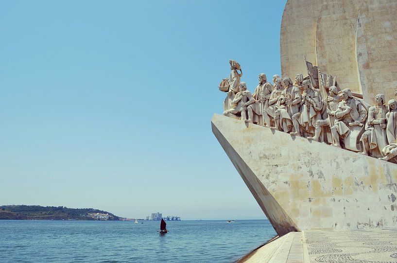 Monument to the Discoveries, in Lisbon, Portugal by Carolina Reina Photography