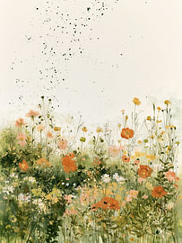 Blüte auf einer Wildblumenwiese
