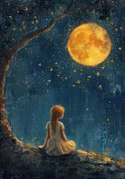 Moon Stars Night Starry sky