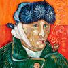 Selfie Vincent van Gogh van Christel De Buyser