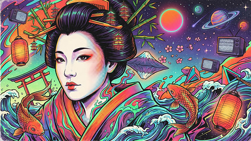 Geisha, Japon
