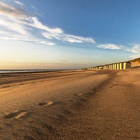 Strand Westerschouwen von Carla van den Bergh