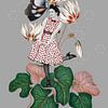 Tanzen mit Blumen von Postergirls