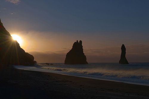 Zonsopkomst Reymisdrangar