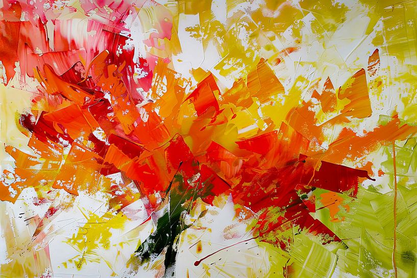 abstrakte digitale Malerei von Egon Zitter