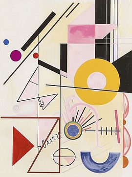 Miró trifft auf Kandinsky_18 von Artclaud