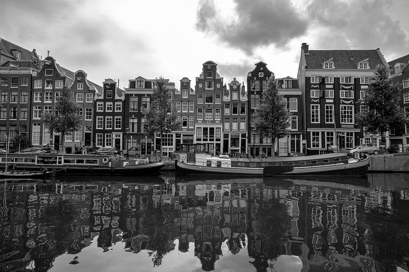 Singel nos. 63 to 83 Amsterdam by Peter Bartelings