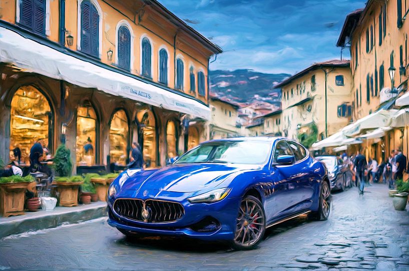 Maserati In Art by DeVerviersBelgium