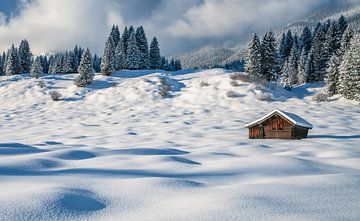 Winter landscape in Upper Bavaria by Achim Thomae Photography