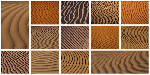 Woestijnzand Patronen
