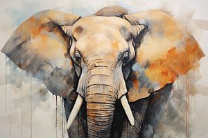 Éléphant | Éléphant sur De Mooiste Kunst