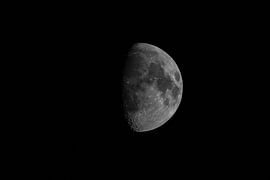 Tanende onstuimige maan van Fabio Di Giuseppe