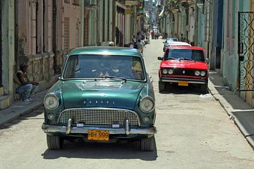 Ford Consul - Voiture classique à La Havane (Cuba) sur t.ART