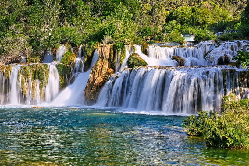 Krka Nationaal Park van Dieter Fischer