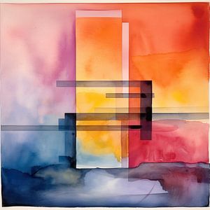 Abstrakt in Aquarell 328957