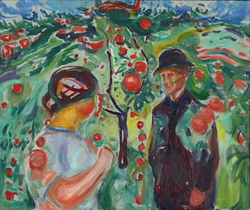 Onder de rode appels, Edvard Munch...