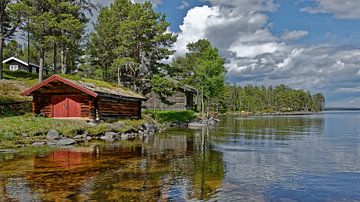 Norwegen, Fiskevollen. van Michael Schreier