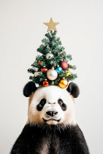 Panda Kerstmis