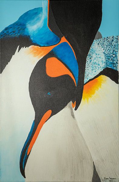 Pinquins 2 by Erna Sievers