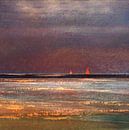 Red sails in the sunset by Ger Veuger thumbnail