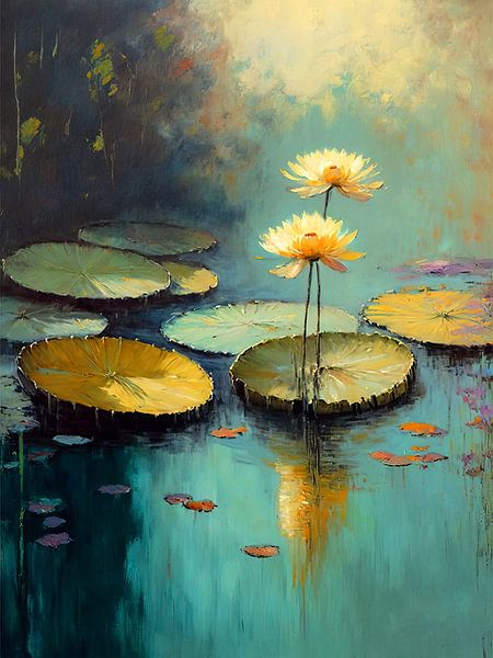 Water Lilies by Treechild