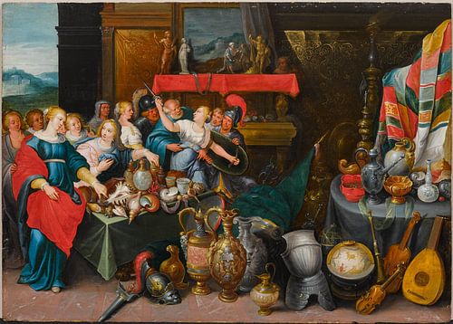 Achilles discovered among the daughters of Lycomedes, ca 1630